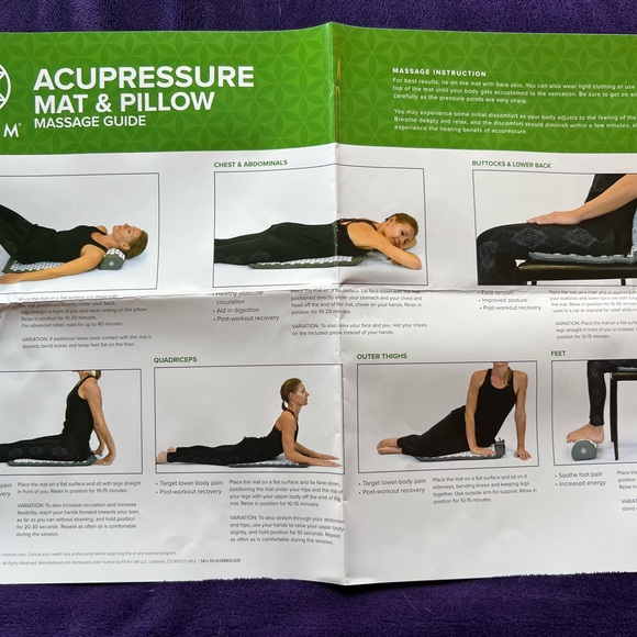 GAIAM Other Acupressure Mat And Pillow Poshmark